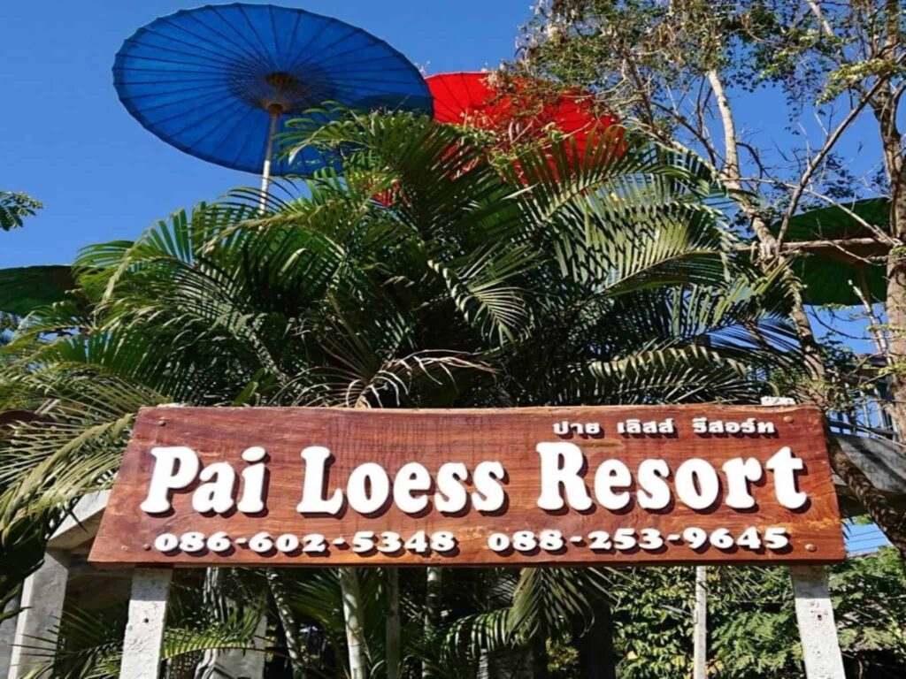 Pai Loess Resort, Pai, Mae Hong Son